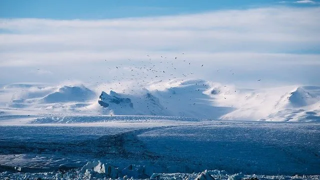Glacier et paysage legendaire du Nord